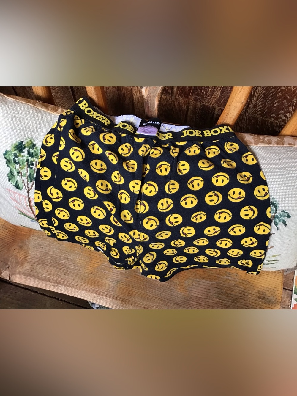 Joe Boxer Smiley Face Shorts
